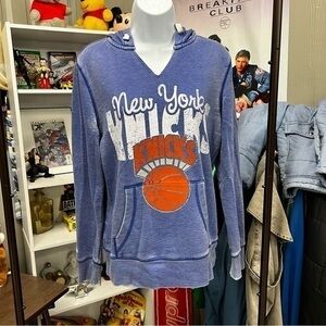 Mitchell & Ness New York Knicks throwback sz medium hoodie A16